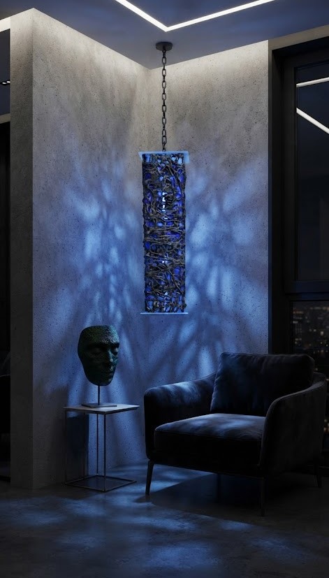 Fragments of light - square column